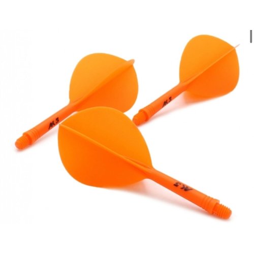 CUESOUL Cuesoul - Tero System AK5 Rost Teardrop - Orange Darts Flights