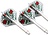 Cuesoul - Tero System AK5 Rost Standard - White Rose Skule Darts Flights