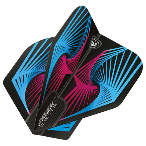 Winmau Winmau Prism Delta Wave Blue & Pink Darts Flights