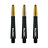 Winmau Vecta Black & Gold Darts Shafts