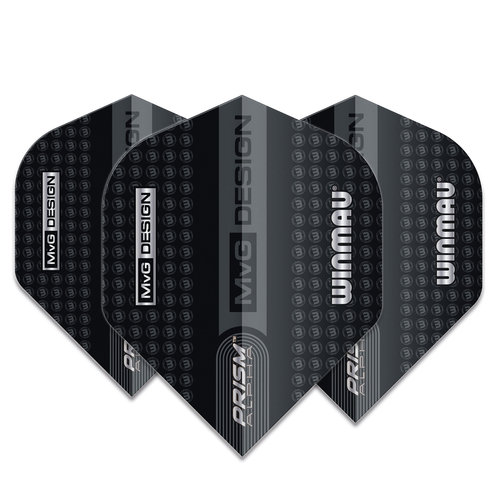 Winmau Winmau Prism Alpha MVG Grey Logo Darts Flights