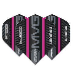 Winmau Prism Alpha Black MVG Pink