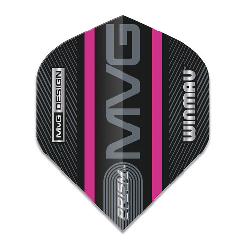 Winmau Winmau Prism Alpha Black MVG Pink Darts Flights