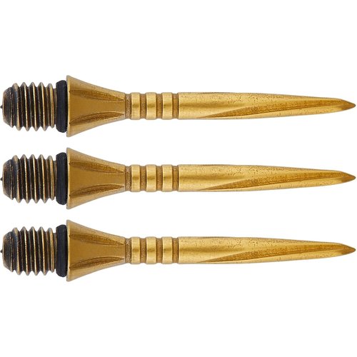 Unicorn Unicorn Steel Dart Points Volute Converta Gold 27 mm