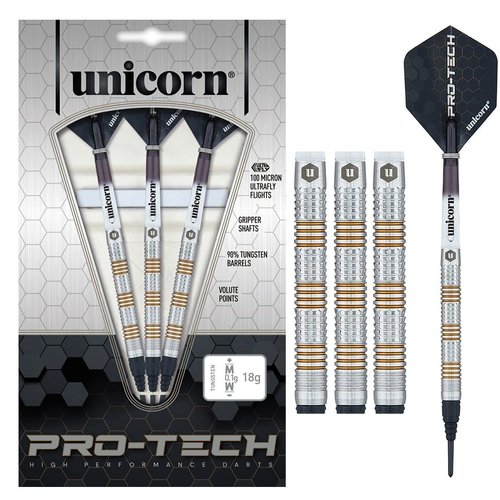 Unicorn Unicorn Pro-Tech 3 70% Soft Tip Darts