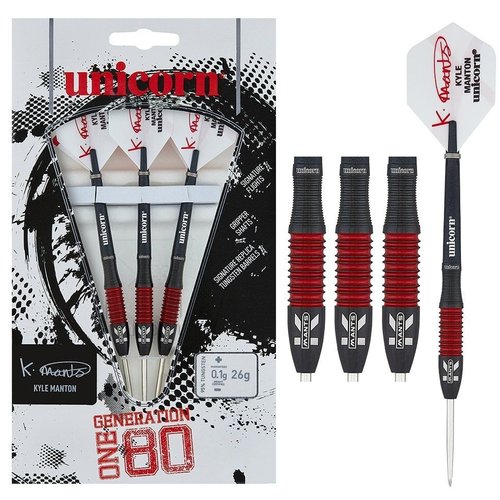 Unicorn Unicorn Kyle Manton Generation 180 95% Darts