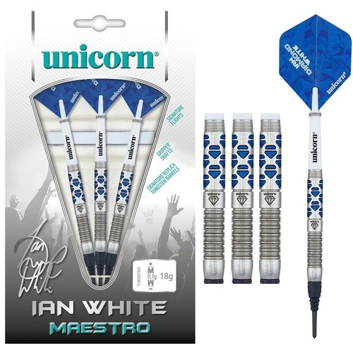 Unicorn Unicorn Ian White Maestro Phase 2 70% Soft Tip Darts