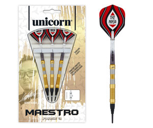 Unicorn Seigo Asada Maestro Phase 3 95% Soft Tip - Gold Darts