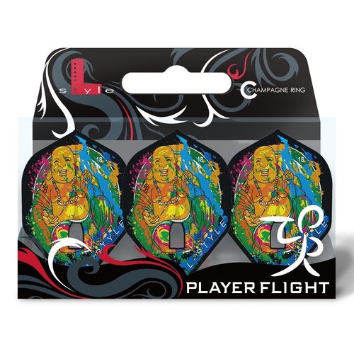 L-Style L-Style Champagne L1 Standard Maria O Brien V2 Black Darts Flights