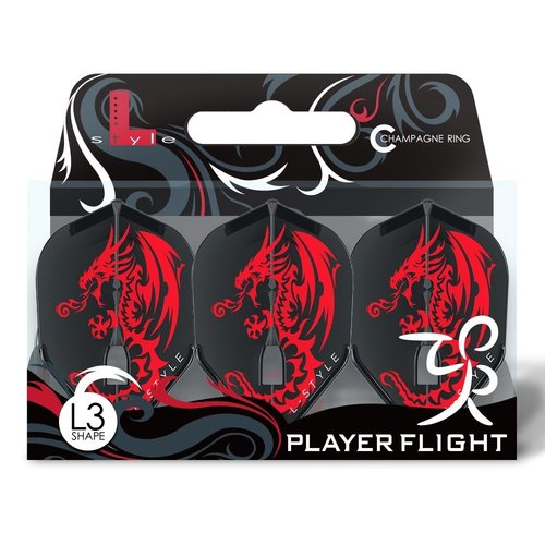 L-Style L-Style Champagne L3 Shape Neil Duff V1 Black Darts Flights