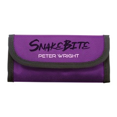 Red Dragon Snakebite Tri-Fold Wallet - Purple & Black