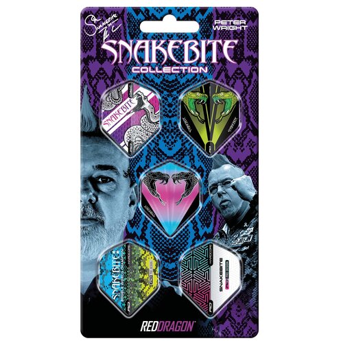 Red Dragon Red Dragon Snakebite Hardcore Collection Darts Flights
