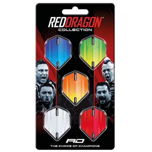 Red Dragon Red Dragon Hardcore Ionic Collection Darts Flights