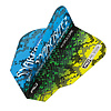 Red Dragon Red Dragon Peter Wright V-Standard Snakebite Multi Snakeskin Blue Darts Flights