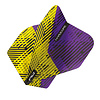 Red Dragon Red Dragon Hardcore Radical Purple and Yellow Fleck Darts Flights