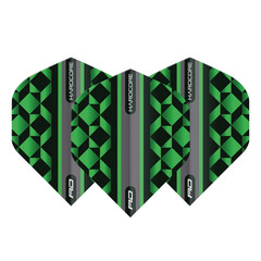 Red Dragon Hardcore Radical Green & Black Geometric