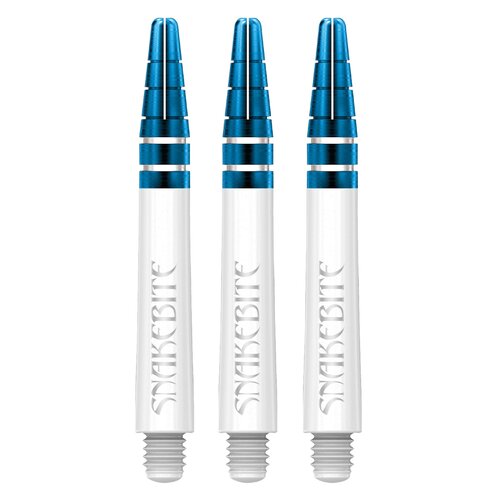 Red Dragon Red Dragon Nitrotech Ionic Snakebite White/Blue Darts Shafts