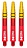 Red Dragon Nitrotech Red/Gold Darts Shafts