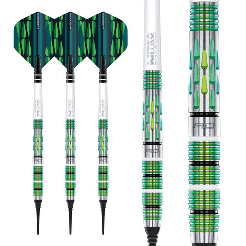 Red Dragon Red Dragon Artura Screamin' Green 90% Soft Tip Darts