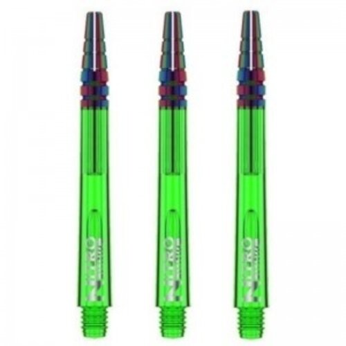 Red Dragon Red Dragon Nitrotech Ionic Green Darts Shafts