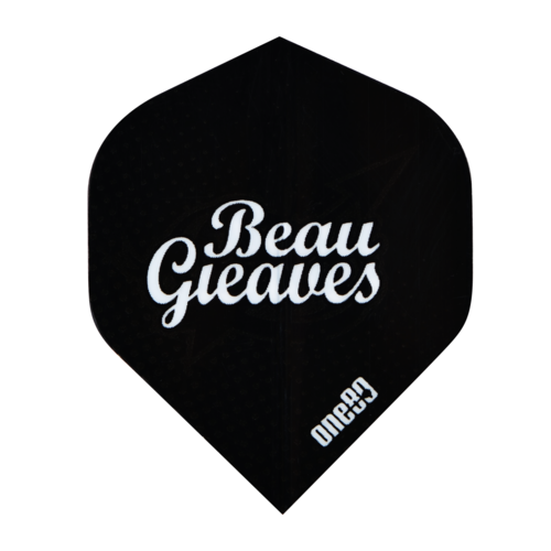 ONE80 ONE80 Beau Greaves Std. Black Darts Flights