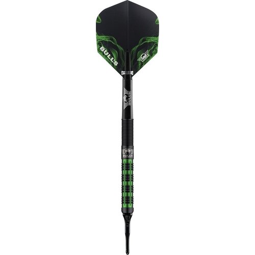 Bull's Bull's Smoke Green 90% Soft Tip Darts