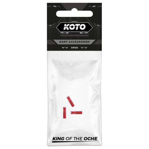 KOTO KOTO Aluminum Dart Flight Protector Red