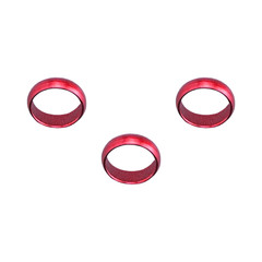 KOTO Aluminum Flight Lock Rings Red