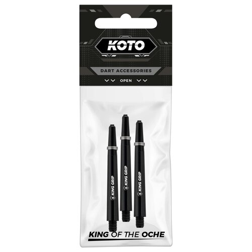 KOTO KOTO King Grip Black Darts Shafts