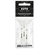 KOTO KOTO King Grip White Darts Shafts