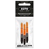 KOTO KOTO King Grip Colours Orange Black Darts Shafts