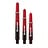 KOTO King Grip Colours Red Black Darts Shafts