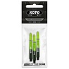 KOTO KOTO King Grip Colours Green Black Darts Shafts