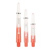KOTO KOTO King Grip Colours Red Clear Darts Shafts