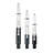 KOTO King Grip Colours Black Clear Darts Shafts