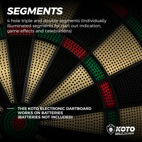 KOTO KOTO SOFT 590 - Electronic Dartboard