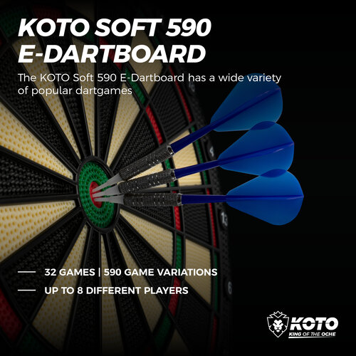 KOTO KOTO SOFT 590 - Electronic Dartboard