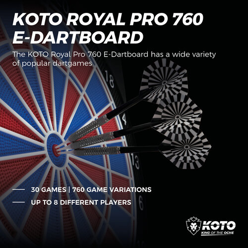 KOTO KOTO ROYAL PRO 760 - Electronic Dartboard