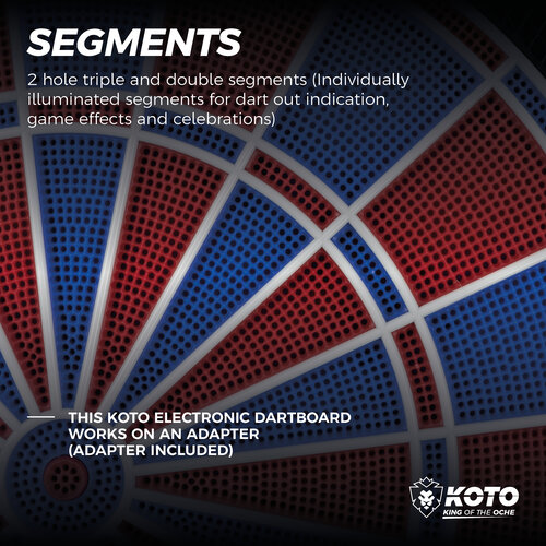 KOTO KOTO ROYAL PRO 760 - Electronic Dartboard