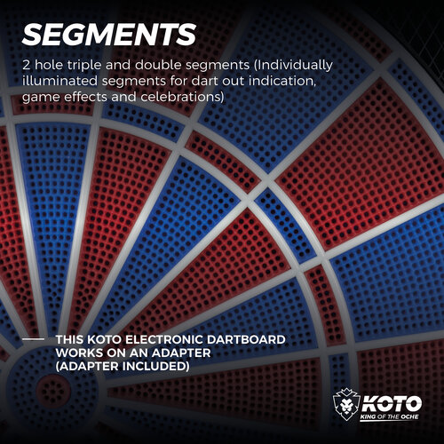 KOTO KOTO Royal 580 - Electronic Dartboard