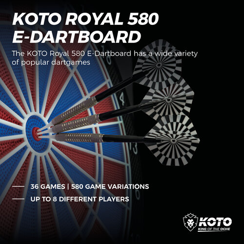 KOTO KOTO Royal 580 - Electronic Dartboard