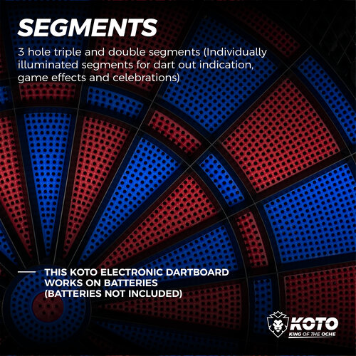 KOTO KOTO Exact 590 Classic - Electronic Dartboard