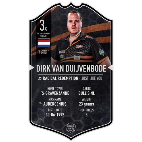 Ultimate Darts Ultimate Darts Card Dirk van Duijvenbode