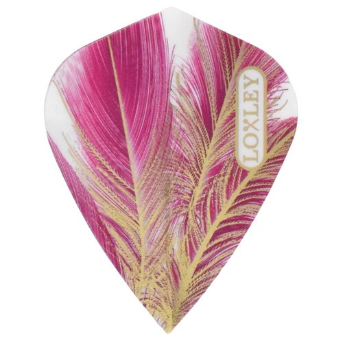 Loxley Loxley Feather Purple & Gold Kite Darts Flights