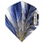 Loxley Feather Blue & Gold NO2 Darts Flights