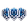 L-Style L-Style Champagne Flight EZ L1 Standard Origin Series Clear Blue Darts Flights