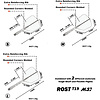 CUESOUL Cuesoul - ROST T19 Integrated Dart Flights - Big Wing - Grey Clear Darts Flights