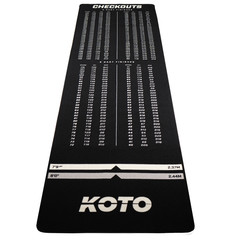 KOTO Carpet Checkout  285 x 80 cm Dart Mat
