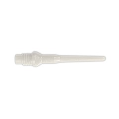 Karella 2BA Soft Tip Dart Points White Long - 1000 Pack