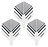 Cuesoul - Tero Flight System AK4 Honnycombs Pattern - White Standard Darts Flights